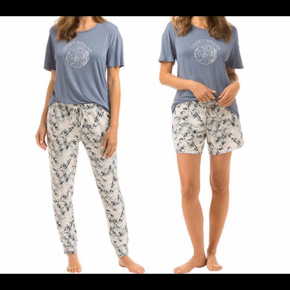 Lucky Brand Ladies 3 Piece Pajama Set